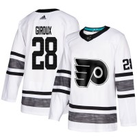 Adidas Philadelphia Flyers #28 Claude Giroux White Authentic 2019 All-Star Stitched NHL Jersey