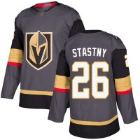 Adidas Vegas Golden Knights #26 Paul Stastny Grey Home Authentic Stitched NHL Jersey