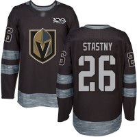Adidas Vegas Golden Knights #26 Paul Stastny Black 1917-2017 100th Anniversary Stitched NHL Jersey