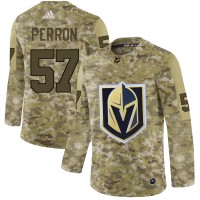 Adidas Vegas Golden Knights #57 David Perron Camo Authentic Stitched NHL Jersey