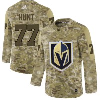 Adidas Vegas Golden Knights #77 Brad Hunt Camo Authentic Stitched NHL Jersey