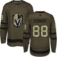 Adidas Vegas Golden Knights #88 Nate Schmidt Green Salute to Service Stitched NHL Jersey