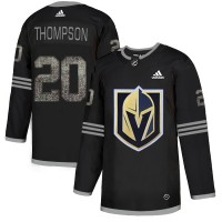 Adidas Vegas Golden Knights #20 Paul Thompson Black Authentic Classic Stitched NHL Jersey