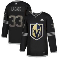 Adidas Vegas Golden Knights #33 Maxime Lagace Black Authentic Classic Stitched NHL Jersey