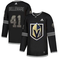 Adidas Vegas Golden Knights #41 Pierre-Edouard Bellemare Black Authentic Classic Stitched NHL Jersey