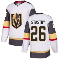 Adidas Vegas Golden Knights #26 Paul Stastny White Road Authentic Stitched NHL Jersey