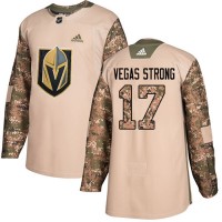 Adidas Vegas Golden Knights #17 Vegas Strong Camo Authentic 2017 Veterans Day Stitched NHL Jersey
