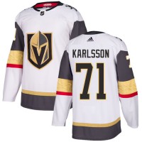 Adidas Vegas Golden Knights #71 William Karlsson White Road Authentic Stitched NHL Jersey