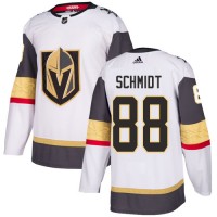 Adidas Vegas Golden Knights #88 Nate Schmidt White Road Authentic Stitched NHL Jersey