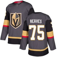 Adidas Vegas Golden Knights #75 Ryan Reaves Grey Home Authentic Stitched NHL Jersey