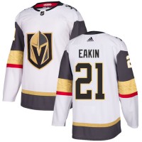 Adidas Vegas Golden Knights #21 Cody Eakin White Road Authentic Stitched NHL Jersey