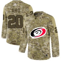 Adidas Carolina Hurricanes #20 Sebastian Aho Camo Authentic Stitched NHL Jersey