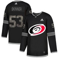 Adidas Carolina Hurricanes #53 Jeff Skinner Black Authentic Classic Stitched NHL Jersey