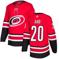 Adidas Carolina Hurricanes #20 Sebastian Aho Red Home Authentic Stitched NHL Jersey