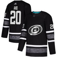 Adidas Carolina Hurricanes #20 Sebastian Aho Black Authentic 2019 All-Star Stitched NHL Jersey