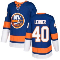 Adidas New York Islanders #40 Robin Lehner Royal Blue Home Authentic Stitched NHL Jersey