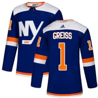 Adidas New York Islanders #1 Thomas Greiss Blue Authentic Alternate Stitched NHL Jersey