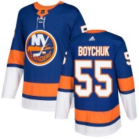 Adidas New York Islanders #55 Johnny Boychuk Royal Blue Home Authentic Stitched NHL Jersey