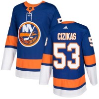 Adidas New York Islanders #53 Casey Cizikas Royal Blue Home Authentic Stitched NHL Jersey