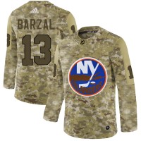Adidas New York Islanders #13 Mathew Barzal Camo Authentic Stitched NHL Jersey