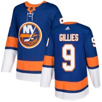 Adidas New York Islanders #9 Clark Gillies Royal Blue Home Authentic Stitched NHL Jersey