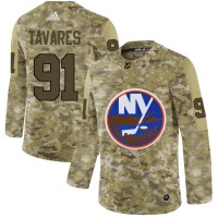 Adidas New York Islanders #91 John Tavares Camo Authentic Stitched NHL Jersey