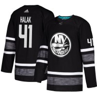 Adidas New York Islanders #41 Jaroslav Halak Black 2019 All-Star Game Parley Authentic Stitched NHL Jersey