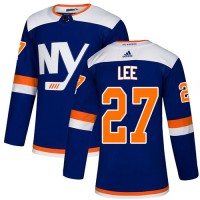 Adidas New York Islanders #27 Anders Lee Blue Alternate Authentic Stitched NHL Jersey