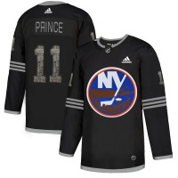 Adidas New York Islanders #11 Shane Prince Black Authentic Classic Stitched NHL Jersey