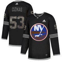 Adidas New York Islanders #53 Casey Cizikas Black Authentic Classic Stitched NHL Jersey