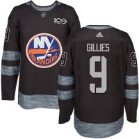 Adidas New York Islanders #9 Clark Gillies Black 1917-2017 100th Anniversary Stitched NHL Jersey