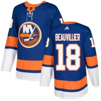 Adidas New York Islanders #18 Anthony Beauvillier Royal Blue Home Authentic Stitched NHL Jersey