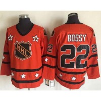 New York Islanders #22 Mike Bossy Orange All-Star CCM Throwback Stitched NHL Jersey