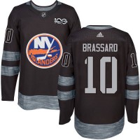 Adidas New York Islanders #10 Derek Brassard Black 1917-2017 100th Anniversary Stitched NHL Jersey