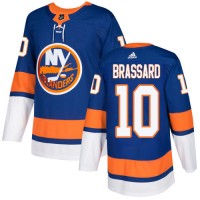 Adidas New York Islanders #10 Derek Brassard Royal Blue Home Authentic Stitched NHL Jersey