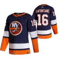 New York New York Islanders #16 Andrew Ladd Navy Blue Men's Adidas 2020-21 Reverse Retro Alternate NHL Jersey