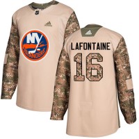 Adidas New York Islanders #16 Pat LaFontaine Camo Authentic 2017 Veterans Day Stitched NHL Jersey