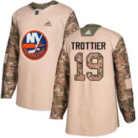 Adidas New York Islanders #19 Bryan Trottier Camo Authentic 2017 Veterans Day Stitched NHL Jersey