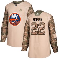 Adidas New York Islanders #22 Mike Bossy Camo Authentic 2017 Veterans Day Stitched NHL Jersey