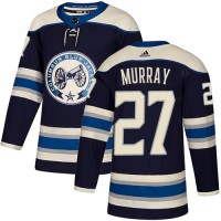 Adidas Blue Columbus Blue Jackets #27 Ryan Murray Navy Blue Alternate Authentic Stitched NHL Jersey