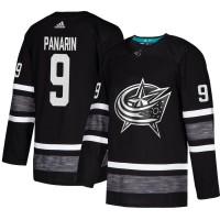 Adidas Blue Columbus Blue Jackets #9 Artemi Panarin Black 2019 All-Star Game Parley Authentic Stitched NHL Jersey