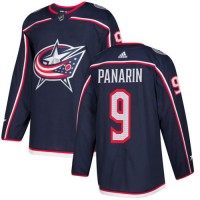 Adidas Blue Columbus Blue Jackets #9 Artemi Panarin Navy Blue Home Authentic Stitched NHL Jersey