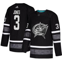 Adidas Blue Columbus Blue Jackets #3 Seth Jones Black Authentic 2019 All-Star Stitched NHL Jersey