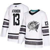 Adidas Blue Columbus Blue Jackets #13 Cam Atkinson White Authentic 2019 All-Star Stitched NHL Jersey