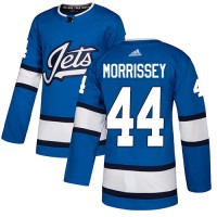 Adidas Winnipeg Jets #44 Josh Morrissey Blue Alternate Authentic Stitched NHL Jersey