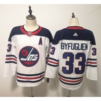 Adidas Winnipeg Jets #33 Dustin Byfuglien White Third Stitched NHL Jersey