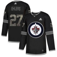 Adidas Winnipeg Jets #27 Nikolaj Ehlers Black Authentic Classic Stitched NHL Jersey