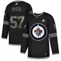Adidas Winnipeg Jets #57 Tyler Myers Black Authentic Classic Stitched NHL Jersey