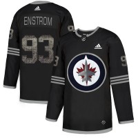 Adidas Winnipeg Jets #93 Toby Enstrom Black Authentic Classic Stitched NHL Jersey