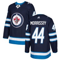 Adidas Winnipeg Jets #44 Josh Morrissey Navy Blue Home Authentic Stitched NHL Jersey